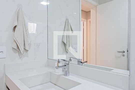 Banheiro de apartamento à venda com 3 quartos, 93m² em Jardim São Paulo, Guarulhos