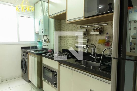 Cozinha de apartamento à venda com 2 quartos, 40m² em Brás, São Paulo