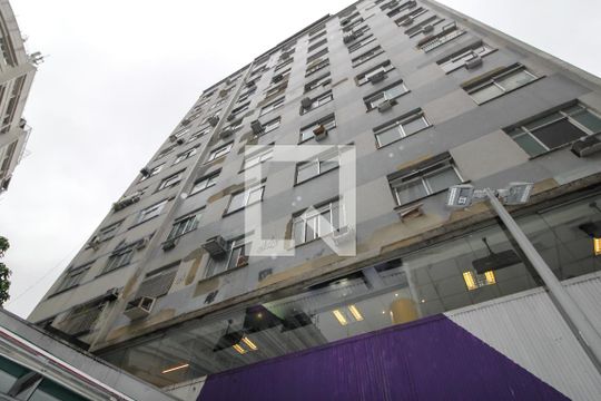 Fachada do Prédio de kitnet/studio para alugar com 1 quarto, 36m² em Centro, Rio de Janeiro