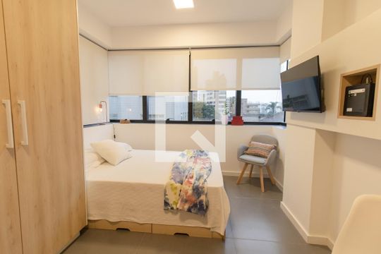 Studio de kitnet/studio para alugar com 1 quarto, 20m² em Bigorrilho, Curitiba