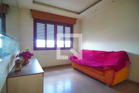 Sala de apartamento à venda com 2 quartos, 70m² em Navegantes, Porto Alegre