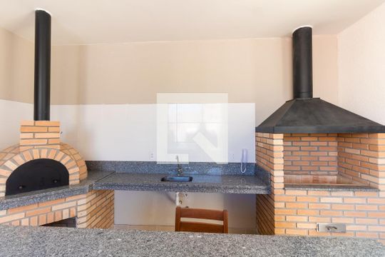 Área comum - Churrasqueira de apartamento à venda com 2 quartos, 43m² em Vila Gustavo, São Paulo
