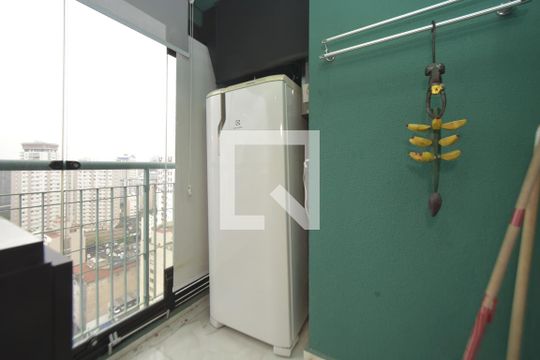 Cozinha/Varanda de kitnet/studio para alugar com 1 quarto, 35m² em Bela Vista, São Paulo