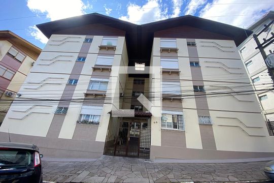 Fachada do Condomínio de apartamento para alugar com 2 quartos, 80m² em Ouro Branco, Novo Hamburgo