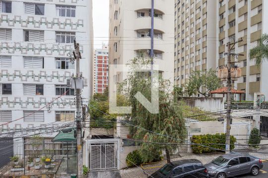 Vista do Quarto de apartamento para alugar com 1 quarto, 40m² em Pompeia, São Paulo