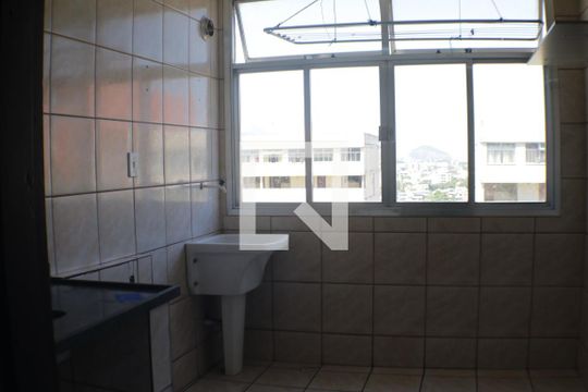 Cozinha de apartamento à venda com 2 quartos, 56m² em Jacarepaguá, Rio de Janeiro