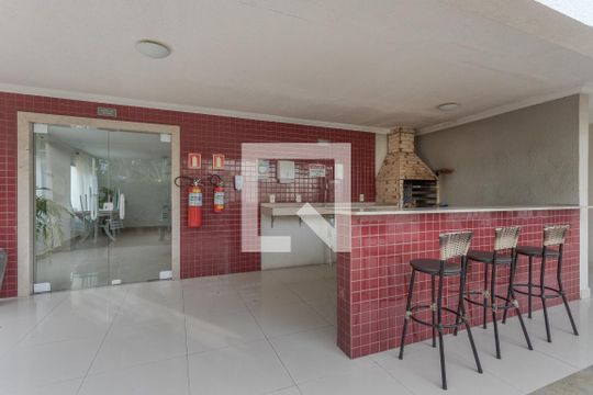 Área comum - Churrasqueira de apartamento para alugar com 2 quartos, 52m² em Protásio Alves, Porto Alegre