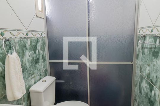 Banheiro do Quarto 1 de casa à venda com 3 quartos, 98m² em Scharlau, São Leopoldo