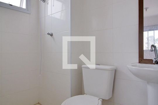Banheiro da Suíte  de apartamento para alugar com 1 quarto, 30m² em Panamby, São Paulo
