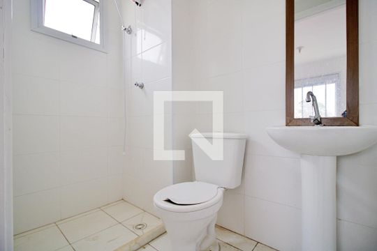 Banheiro da Suíte  de apartamento para alugar com 1 quarto, 30m² em Panamby, São Paulo