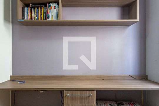 Quarto 1 de apartamento à venda com 2 quartos, 47m² em Vila Homero Thon, Santo André