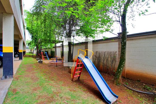 Área Comum - Playground de apartamento à venda com 2 quartos, 47m² em Vila Homero Thon, Santo André