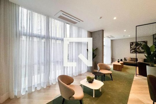 Área comum de apartamento à venda com 1 quarto, 28m² em Vila Nova Conceição, São Paulo