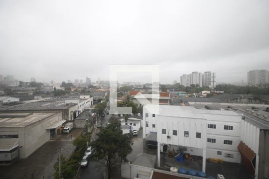 Vista Sala de apartamento para alugar com 2 quartos, 44m² em Jardim Novo Santo Amaro, São Paulo