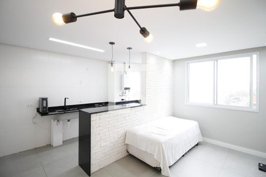 Sala de apartamento para alugar com 2 quartos, 44m² em Jardim Novo Santo Amaro, São Paulo