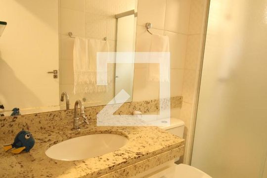 Banheiro Social de apartamento para alugar com 3 quartos, 104m² em Nova Aliança, Ribeirão Preto