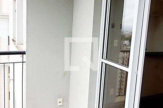 Varanda da Sala de apartamento à venda com 1 quarto, 36m² em Jardim Ampliacao, São Paulo