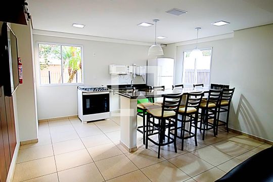 Área comum - Salão de festas de apartamento à venda com 1 quarto, 36m² em Jardim Ampliacao, São Paulo