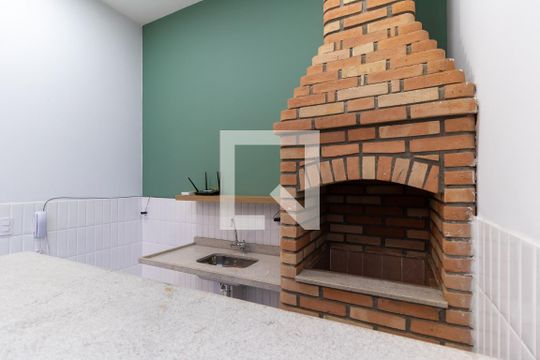 Área comum - Churrasqueira de apartamento à venda com 2 quartos, 40m² em Vila Nova Curuçá, São Paulo