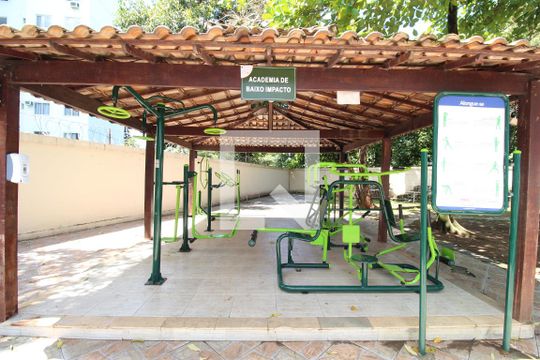 Área comum - Academia de apartamento à venda com 2 quartos, 60m² em Jacarepaguá, Rio de Janeiro