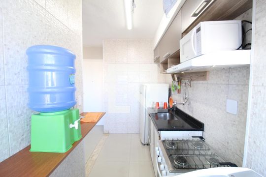 Cozinha de apartamento à venda com 2 quartos, 60m² em Jacarepaguá, Rio de Janeiro