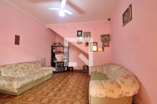 Sala de casa à venda com 3 quartos, 300m² em Jardim Santo Alberto, Santo André