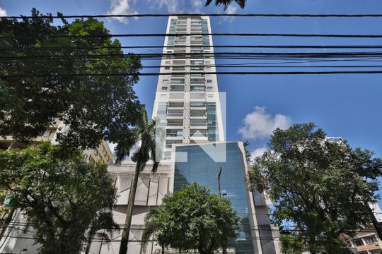 Fachada de apartamento para alugar com 1 quarto, 47m² em Boqueirão, Santos