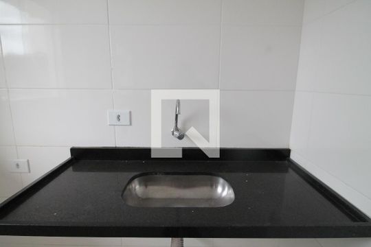 Sala/Cozinha de apartamento à venda com 1 quarto, 38m² em Vila Ré, São Paulo