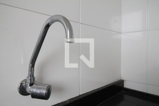 Sala/Cozinha de apartamento à venda com 1 quarto, 38m² em Vila Ré, São Paulo