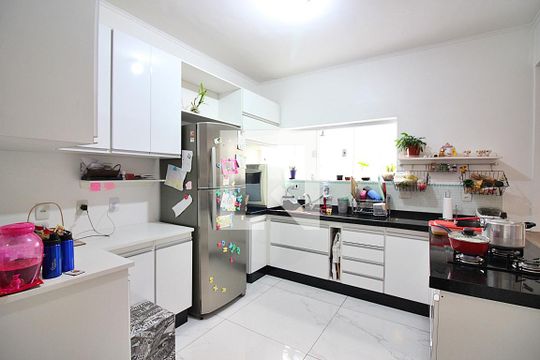 Cozinha de casa à venda com 3 quartos, 180m² em Assunção, São Bernardo do Campo