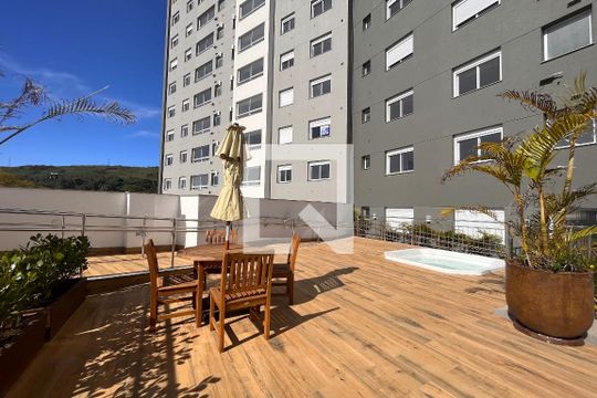 Área comum de apartamento à venda com 2 quartos, 56m² em Partenon, Porto Alegre
