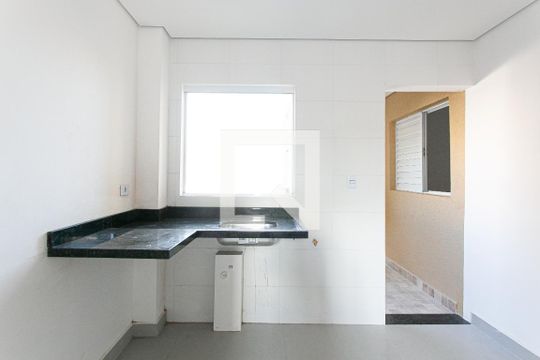 Cozinha de apartamento à venda com 2 quartos, 35m² em Chácara Seis de Outubro, São Paulo