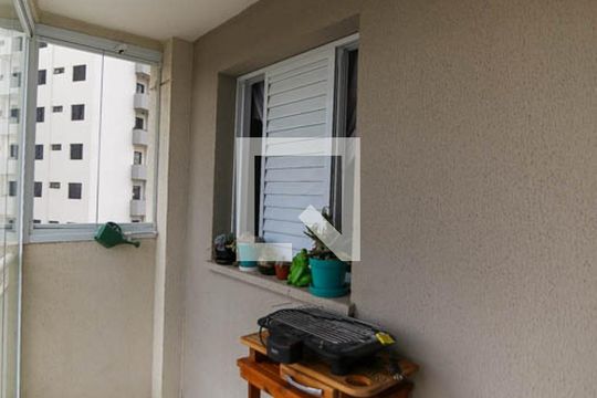 Varanda da Sala de apartamento para alugar com 2 quartos, 49m² em Jardim Monte Alegre, Taboão da Serra