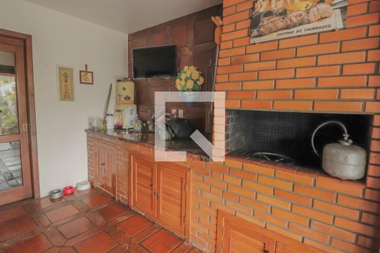 Área gourmet de casa à venda com 4 quartos, 320m² em Jardim America, São Leopoldo