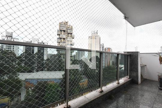 Varanda de apartamento à venda com 3 quartos, 123m² em Vila Andrade, São Paulo