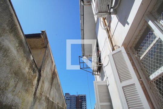 Sala_Vista  de apartamento à venda com 3 quartos, 90m² em São Geraldo, Porto Alegre