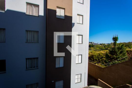 Vista da sala de apartamento à venda com 2 quartos, 53m² em Parque São Vicente, Mauá