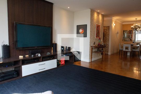 Sala de apartamento para alugar com 4 quartos, 208m² em Perdizes, São Paulo