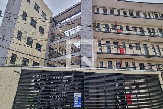 Fachada com Plaquinha de apartamento à venda com 2 quartos, 43m² em Vila Nova Carolina, São Paulo