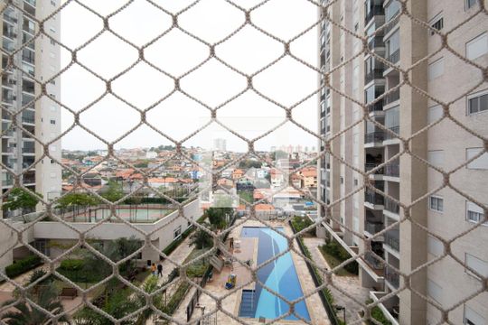 Vista da Sala de apartamento para alugar com 2 quartos, 60m² em City Bussocaba, Osasco