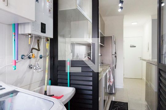 Área de Serviço de apartamento à venda com 2 quartos, 57m² em Vila Ester (zona Norte), São Paulo