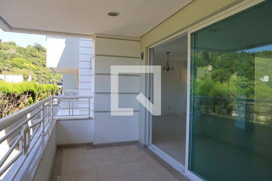 Varanda da Sala de apartamento para alugar com 3 quartos, 250m² em Jurerê Internacional, Florianópolis