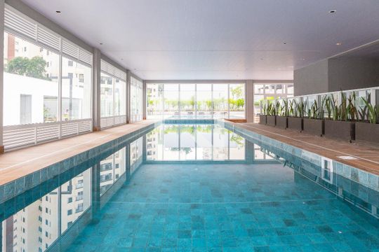 Área comum - Piscina de kitnet/studio para alugar com 1 quarto, 40m² em Vila Leopoldina, São Paulo