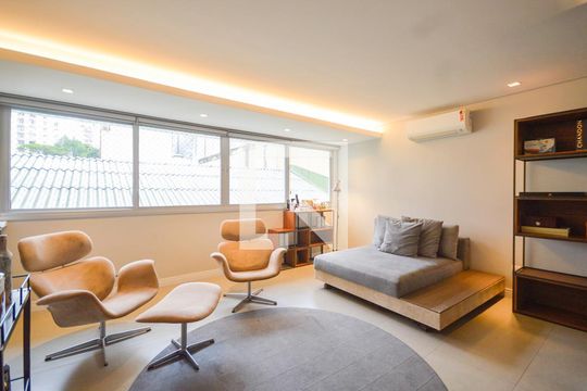 Sala de apartamento à venda com 2 quartos, 120m² em Consolação, São Paulo