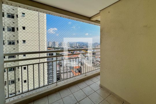 Varanda de apartamento para alugar com 2 quartos, 56m² em Lapa, São Paulo