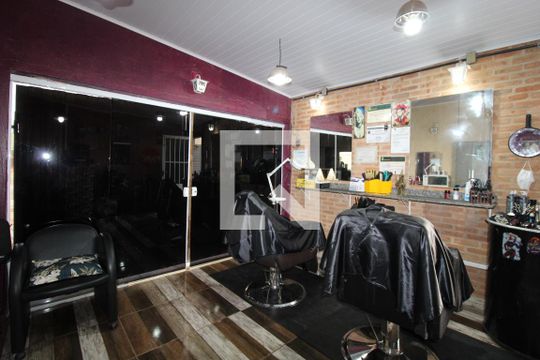 Área comum - Barbearia de kitnet/studio para alugar com 1 quarto, 25m² em Parque das Universidades, Campinas
