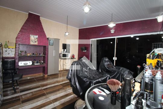 Área comum - Barbearia de kitnet/studio para alugar com 1 quarto, 25m² em Parque das Universidades, Campinas
