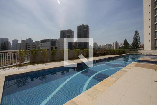 Piscina de apartamento à venda com 2 quartos, 53m² em Chácara Santo Antônio (zona Sul), São Paulo