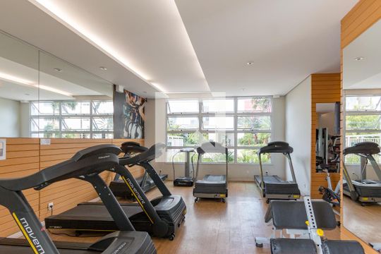 Academia de apartamento à venda com 3 quartos, 123m² em Vila Congonhas, São Paulo