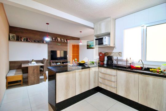 Cozinha de apartamento à venda com 2 quartos, 106m² em Vila Metalurgica, Santo André